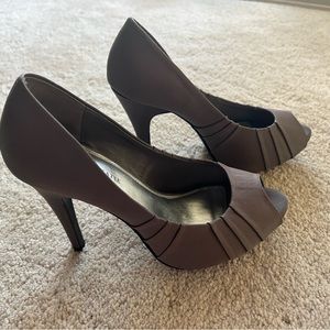 Kelly and Katie purple heels